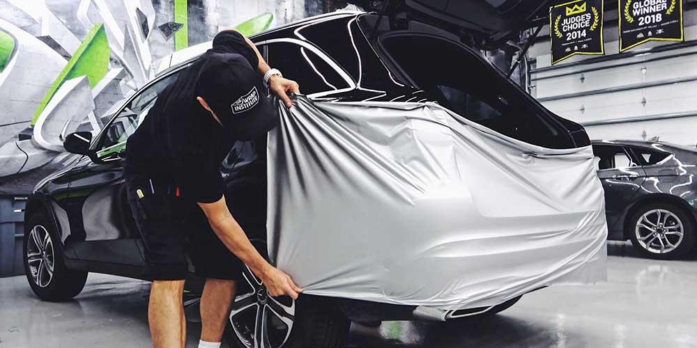 Automobilio spalvos keitimas