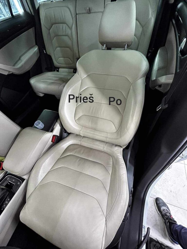 Automobilio giluminis, cheminis valymas